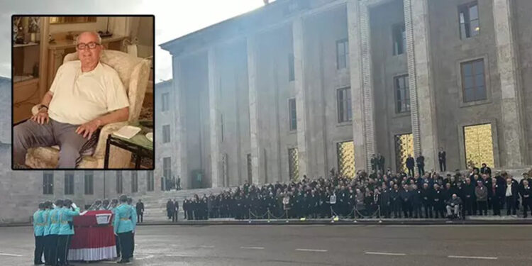 Şükrü Yürür için TBMM'de cenaze töreni düzenlendi