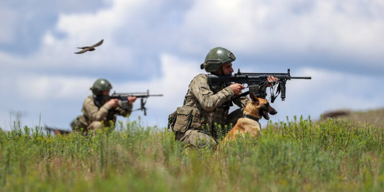 Suriye sınırında 18 kişi yakalandı