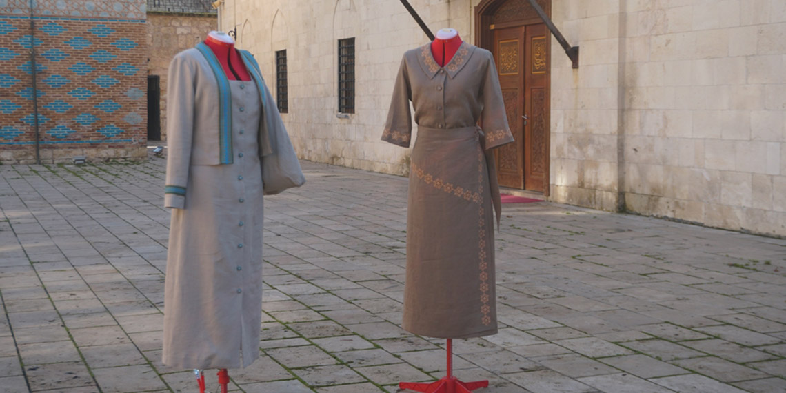 Tarihi Ulu Camii'deki motifler, kıyafetlere işlendi