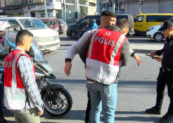 Yılbaşı tedbirleri kapsamında Şişli'de denetimi