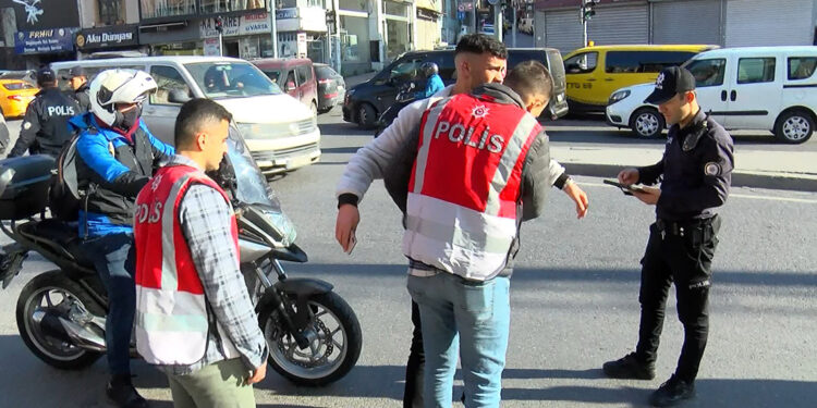 Yılbaşı tedbirleri kapsamında Şişli'de denetimi