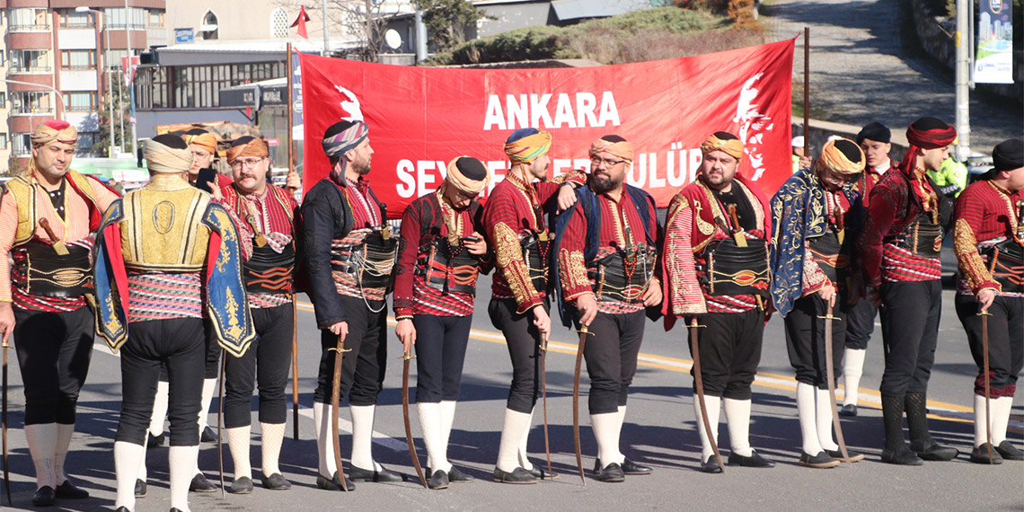 Atatürk'ün Ankara'ya gelişinin 104'üncü yıl dönümü