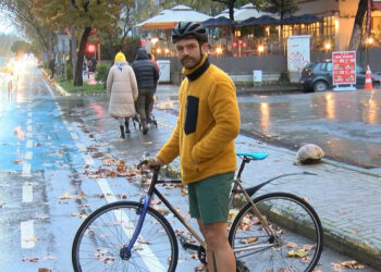 Bağdat Caddesi'ndeki bisiklet yolu tehlike saçıyor