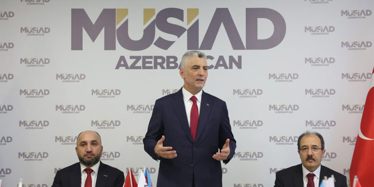 Ömer Bolat Azerbaycan'da resmi temaslarda bulundu