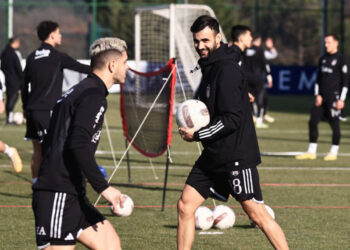 Rachid Ghezzal takımla birlikte çalıştı