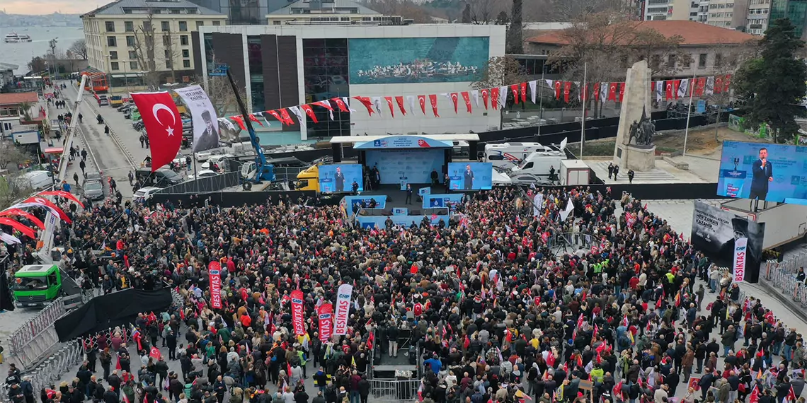 16 milyon insana yakışır bir alanı hizmete açıyoruz