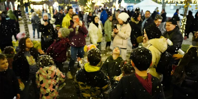 Beylikdüzü'nde kış festivali düzenlendi