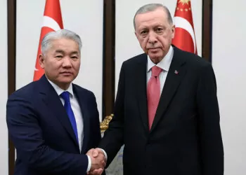 Erdoğan moğolistan millî güvenlik konseyi sekreterini kabul etti