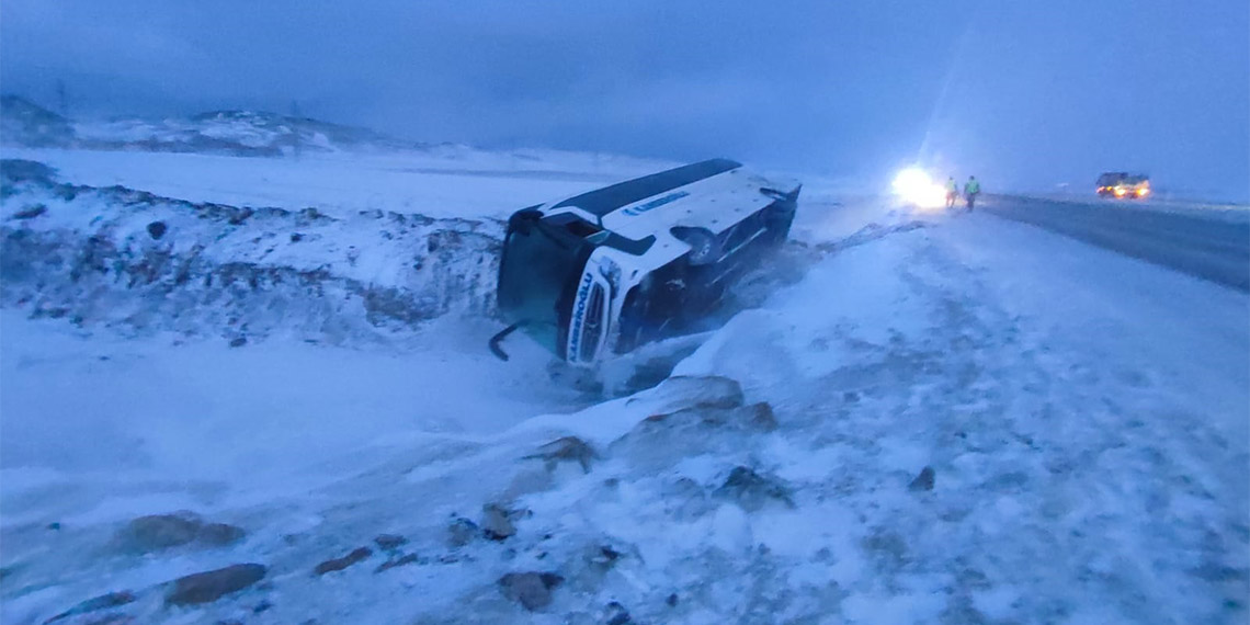 Doğu Anadolu kara teslim; 1 ölü 23 yaralı var