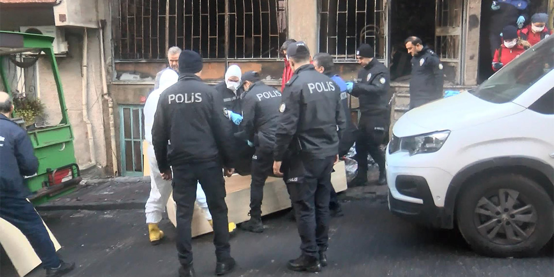 Esenler'de mobilya atölyesinde yangın; 1 ölü, 5 yaralı