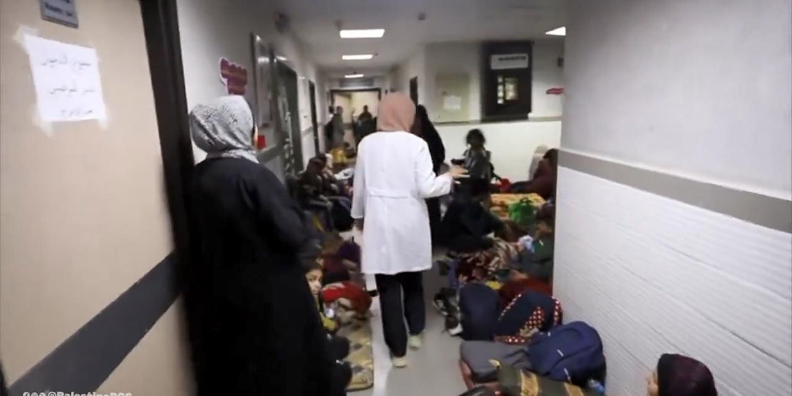 Al-Amal hastanesinin içi görüntülendi