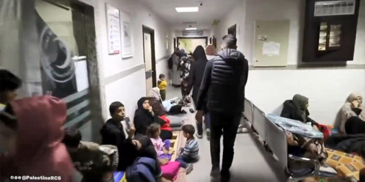 Al-Amal hastanesinin içi görüntülendi