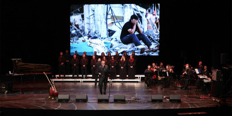 'Gazze İçin Bende Oradayım' konseri