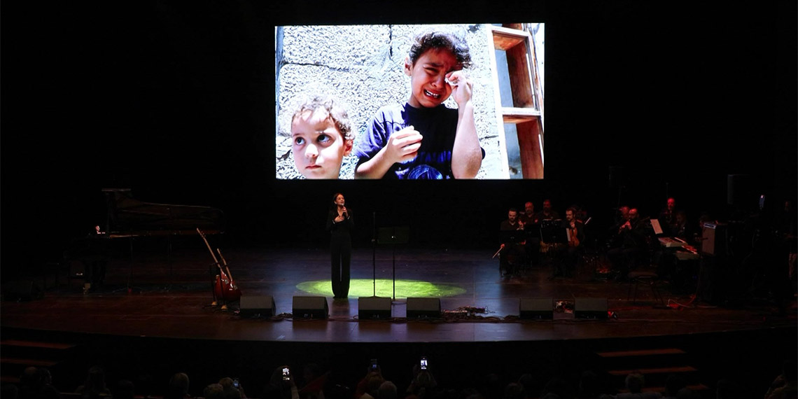 'Gazze İçin Bende Oradayım' konseri