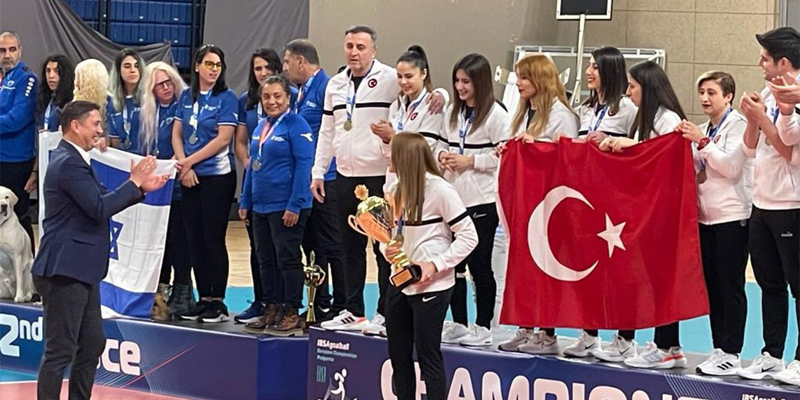 Goalball Kadın Milli Takımı İsrail’i 8-4 mağlup etti