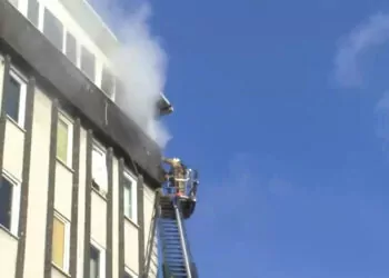 Güngören'de hastanede yangın