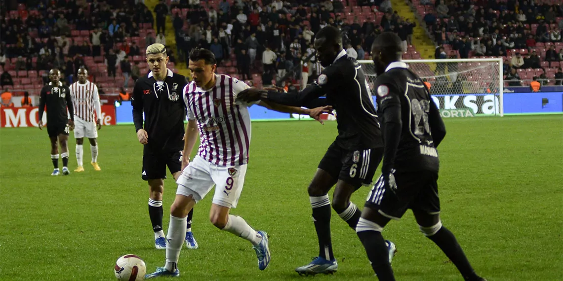 Hatayspor beşiktaş'a 2-1 mağlup oldu