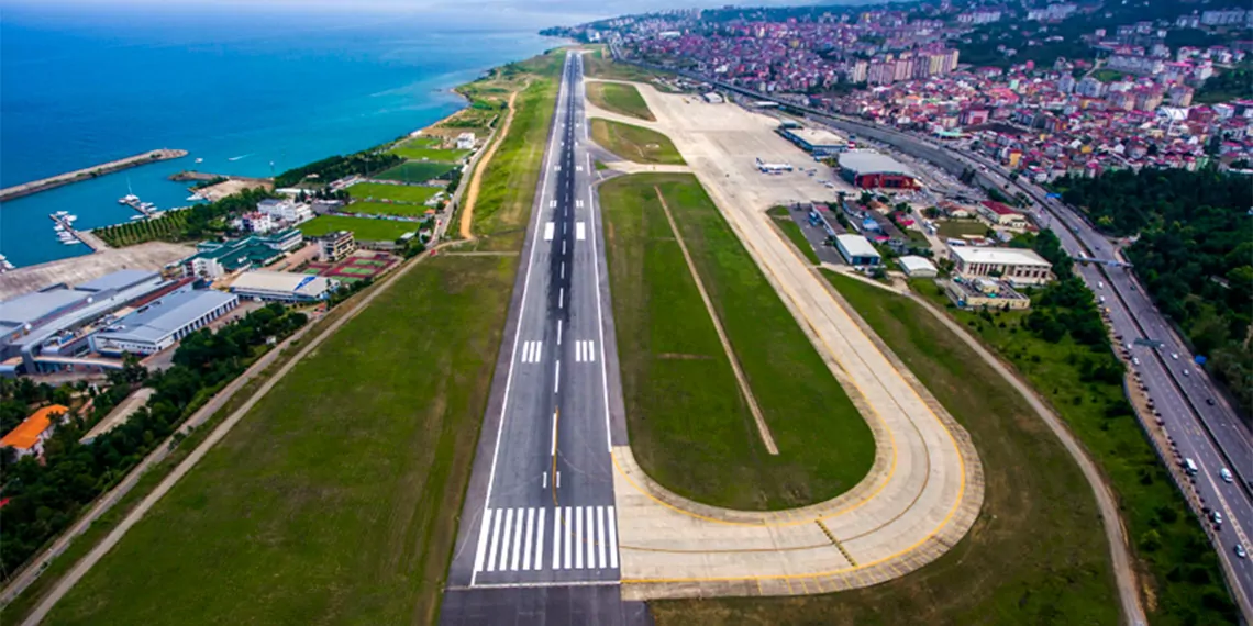 Trabzon havalimanı pistindeki deformasyona uydudan takip önerisi