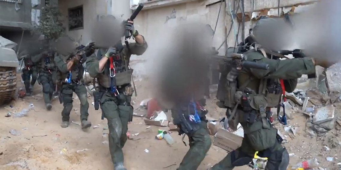 Gazze'de keşfedilen Hamas tünelinin görüntüleri paylaşıldı