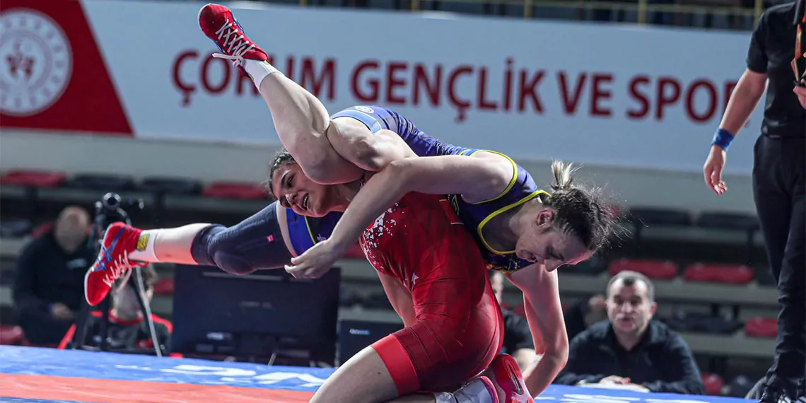 Kadınlar türkiye güreş şampiyonası sona erdi