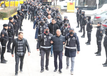Kafes-18 operasyonunda gözaltına alınan 36 şüpheli adliyede
