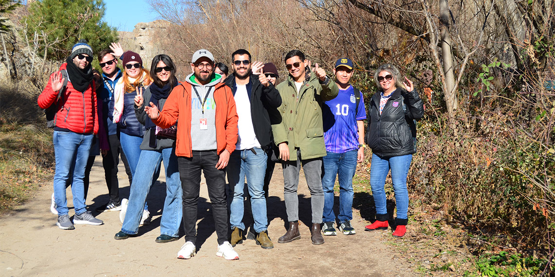 Türkiye'nin en çok ziyaret edilen 10 yeri arasındaki Kapadokya'da bulunan Ihlara Vadisi'nde turist yoğunluğu yaşanıyor.