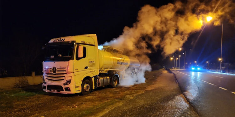 Bolu’da kimyasal sızıntı ekipleri alarma geçirdi