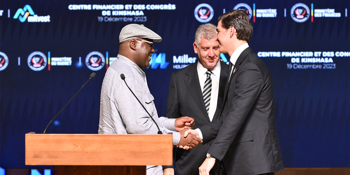 Kongo Demokratik Cumhuriyeti topraklarında projelere imza atan Miller Holding iştiraki Milvest, Kinşasa Kongre ve Finans Merkezi’nin açılışını gerçekleştirdi.