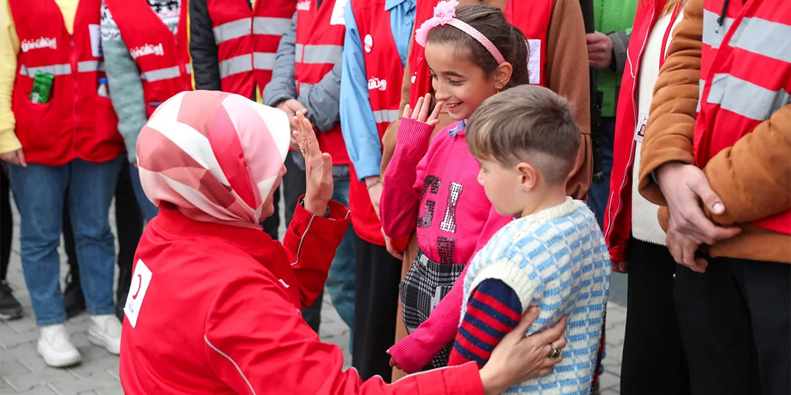 Depremzedelere yönelik kış yardım programı başlatıldı