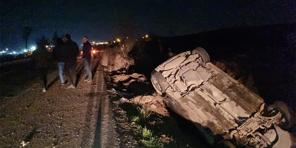 Köpeğe çarpmamak için manevra yaptı; 5 yaralı