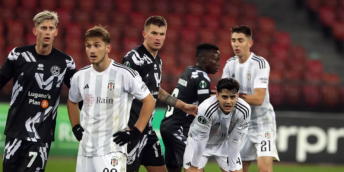 Beşiktaş lugano'yu 2-0 mağlup etti