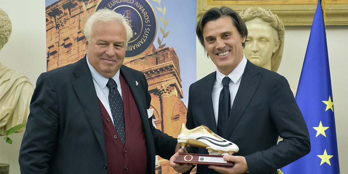 Montella, Akdeniz Mükemmeliyet Ödüllerine layık görüldü