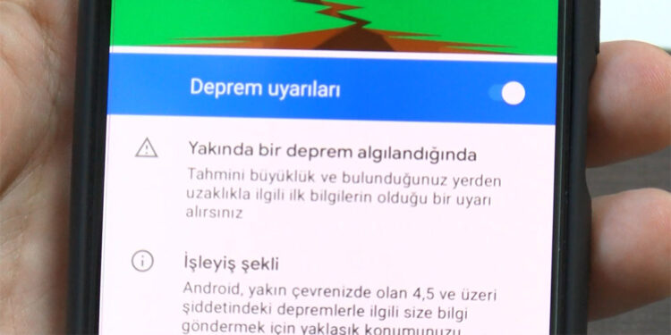 Erken uyarı sistemi bir deprem tahmini değil