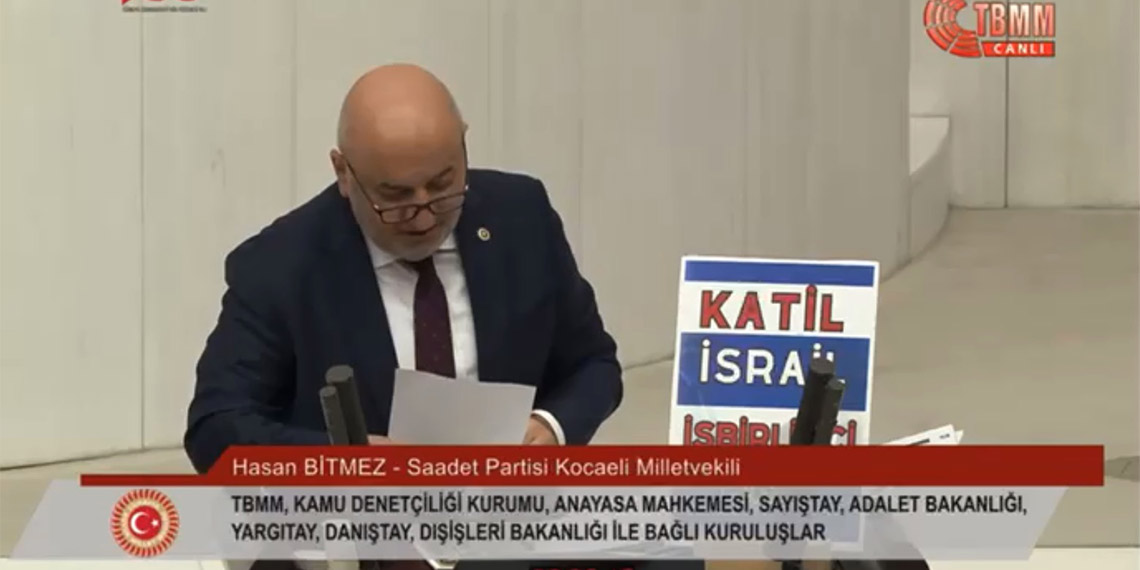 Milletvekili Hasan Bitmez Meclis'te fenalaşarak hastaneye kaldırıldı