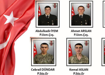 MSB'den şehit olan 6 askerimiz için taziye mesajı