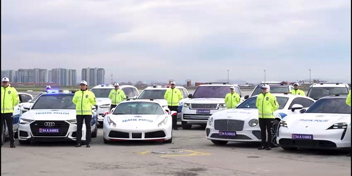 Suç örgütlerinden ele geçirilen 23 araç Emniyet Müdürlüğü'ne verildi