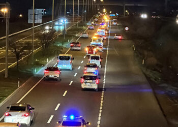 Tekirdağ'da oto kurtarıcılardan "teröre lanet" konvoyu