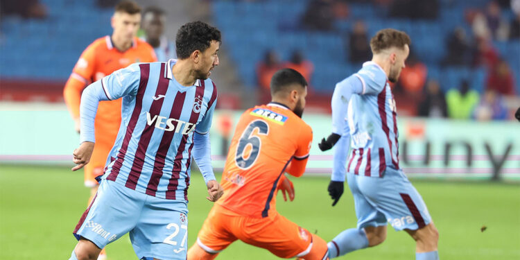 Trabzonspor Başakşehir maçı 1-1 berabere kaldı