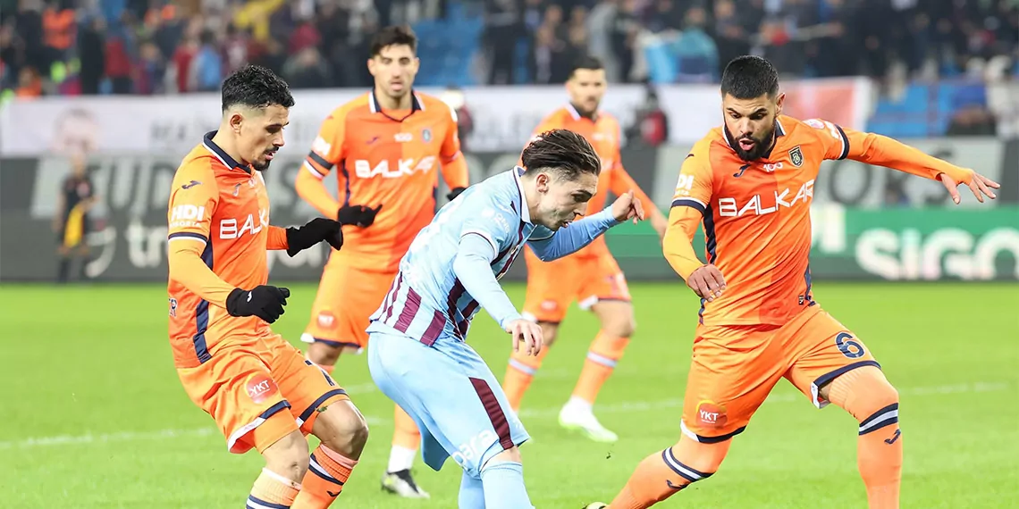 Trabzonspor başakşehir maçı 1-1 berabere kaldı