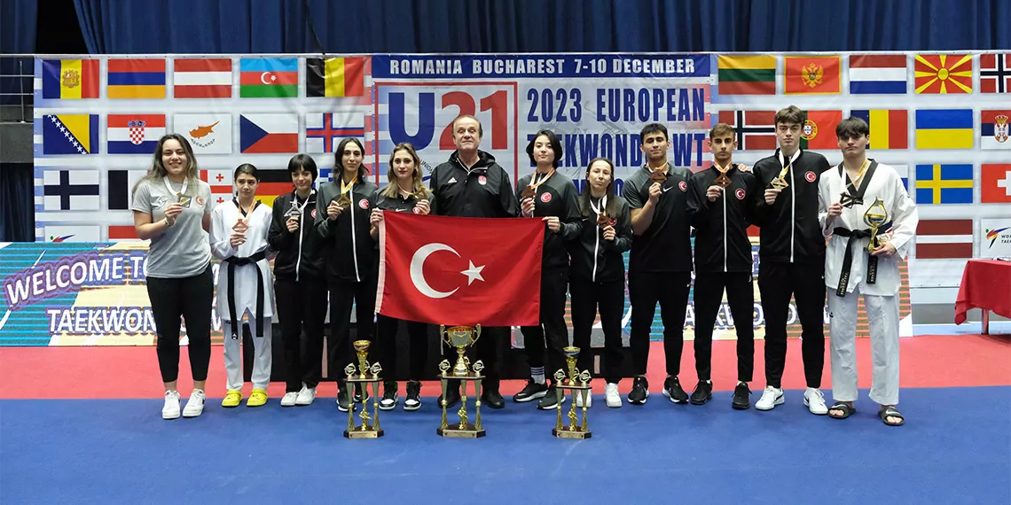 Türkiye, avrupa ümitler tekvando şampiyonası’nı zirvede tamamladı