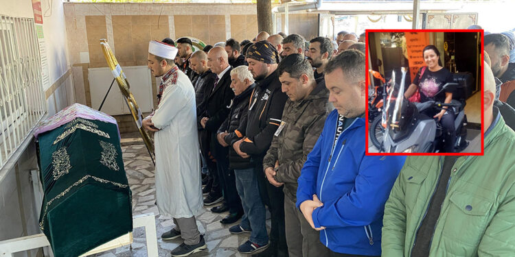 Kazada ölen kurye Zeynep, son yolculuğuna uğurlandı