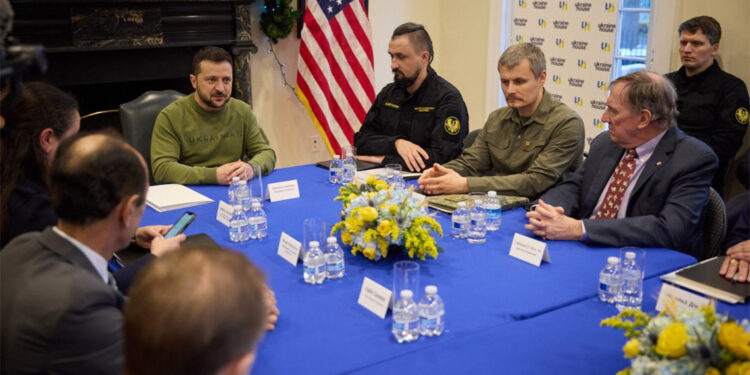 Zelenski, ABD savunma sanayi şirketleri ile görüştü