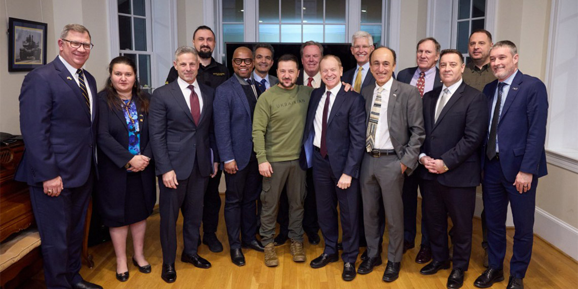 Zelenski, ABD savunma sanayi şirketleri ile görüştü