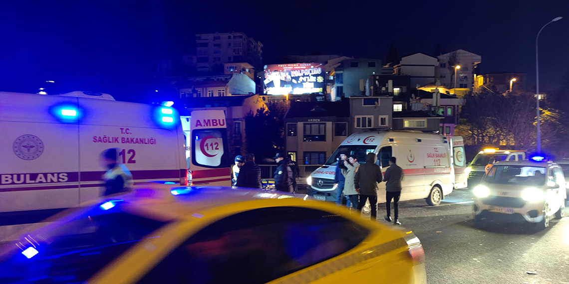 15 Temmuz Şehitler Köprüsü'nde 10 araçlı kaza: 3 yaralı