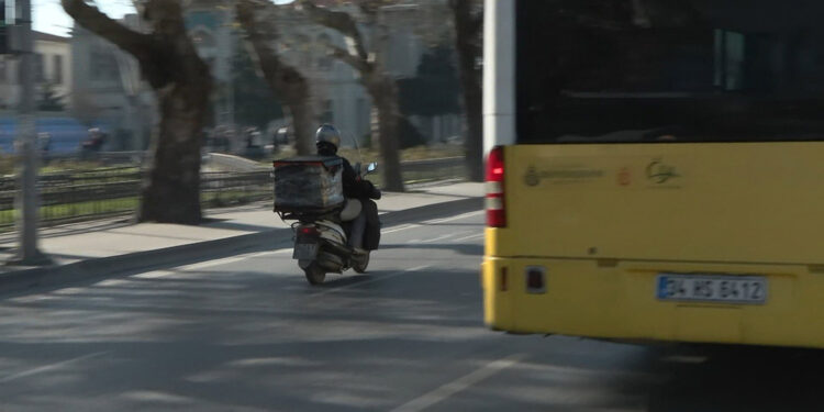 2023 motosikletli kuryeler için kara yıl