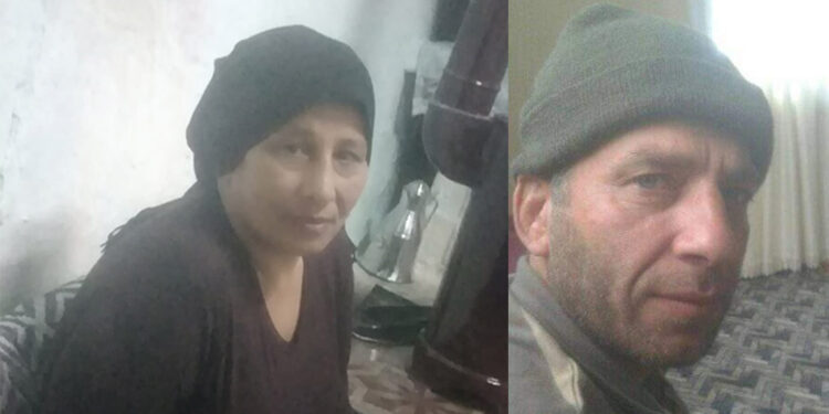 7 aylık hamile eşini satırla öldürdü