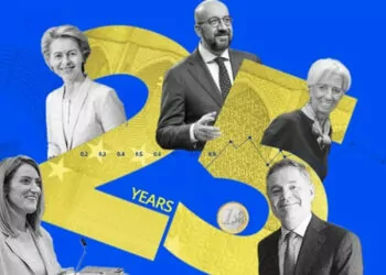 Ab'den euro'nun 25'inci yıl dönümü için kutlama mesajı