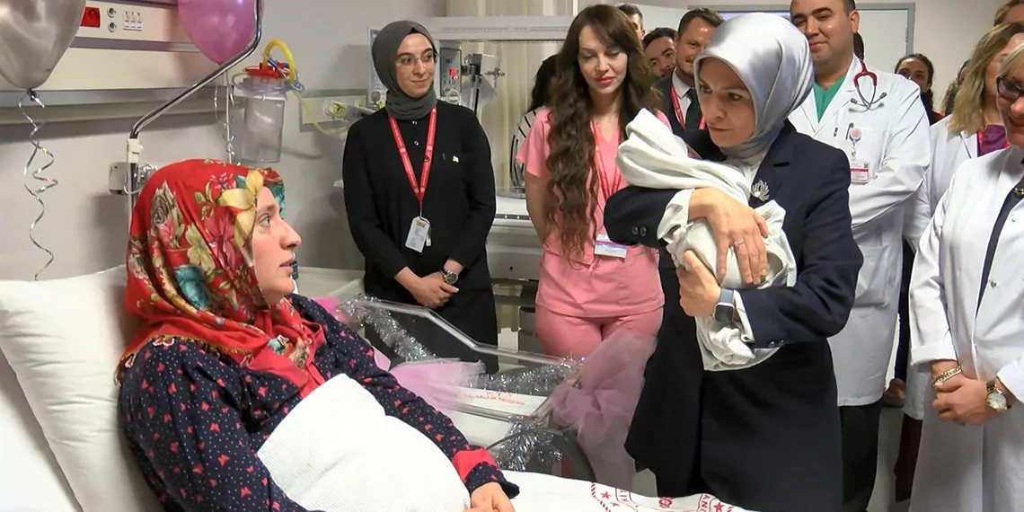 Ankarada yeni yilin ilk bebekleri beril ece ile hatice kubra oldudf - öne çıkan - haberton