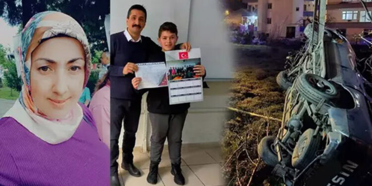 Artvin'de kamyonetin çaptığı anne ve oğlu öldü