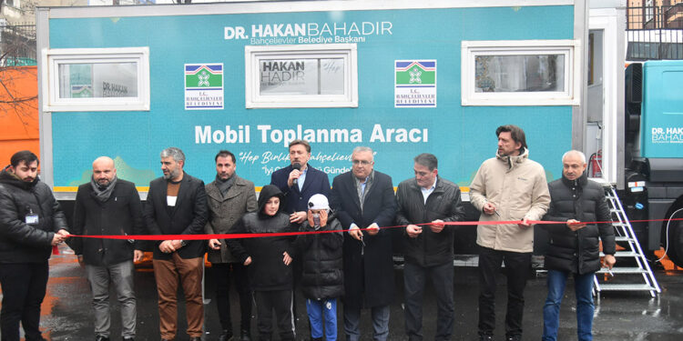 Bahçelievler’de mobil taziye aracı hizmete sunuldu